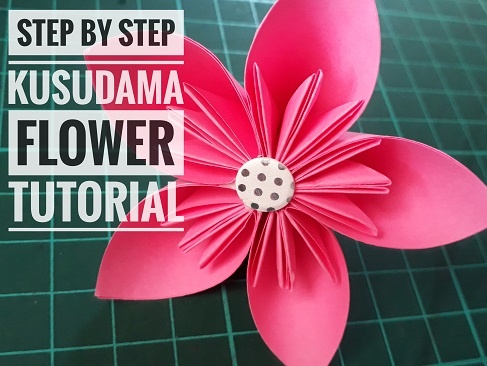 Step By Step Kusudama Flower Tutorial