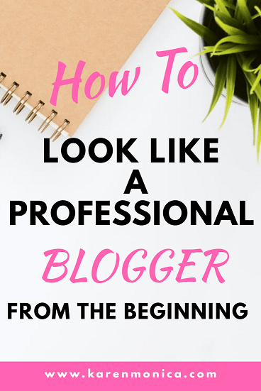 How to look like a professional blogger