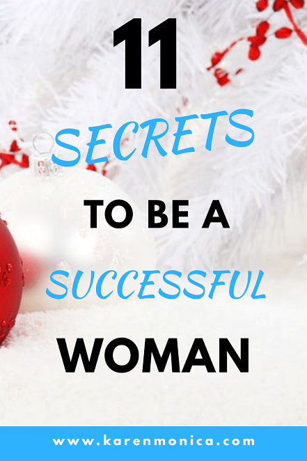 11 secrets to be a successful woman
