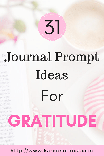 Journal Prompt Ideas For Gratitude