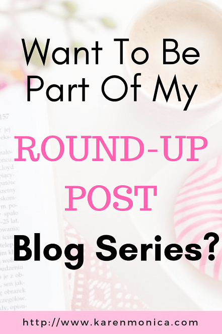 Starting A Roundup Post Blog Series