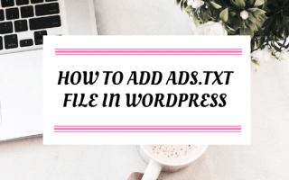 How To Add Ads.txt file in wordpress