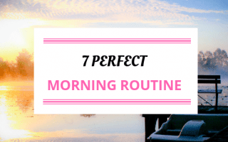 Morning Routine For A Productive Day