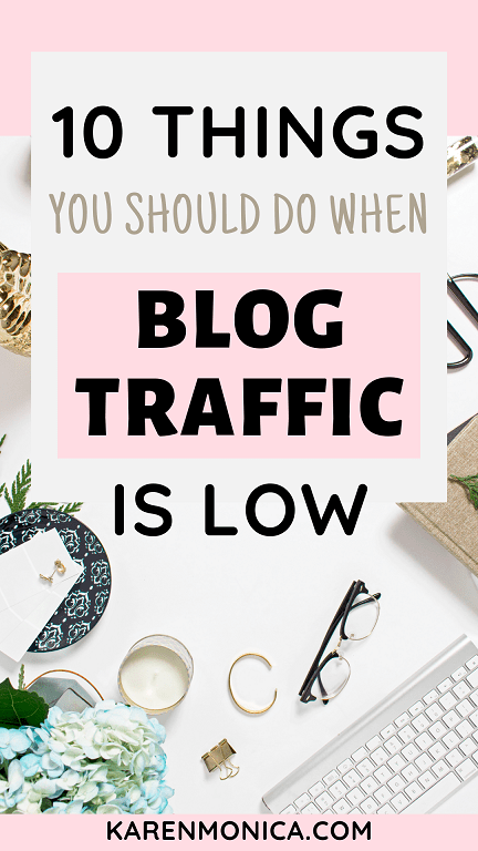 What You Should Do When Blog Traffic Is Low