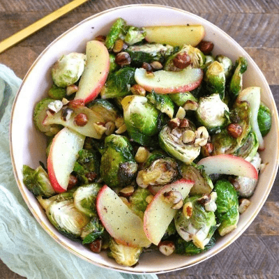 Brussels Sprouts With Apple