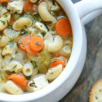 Chicken Noodle Soup With Rotisserie Chicken