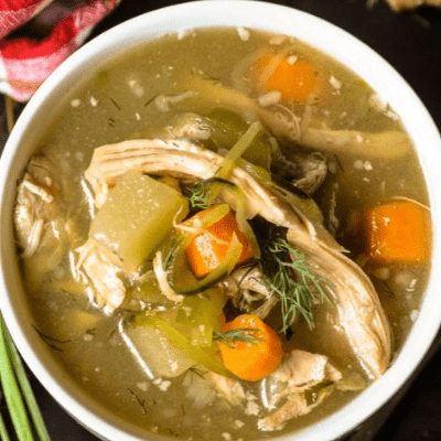 Healing Slow Cooker Chicken Soup