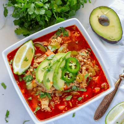Tex Mex Chicken And Rice Soup