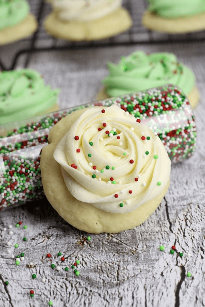 Christmas soft frosted sugar cookies recipes