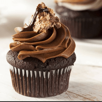 Airfryer Chocolate Cupcakes With Cream Cheese Frosting