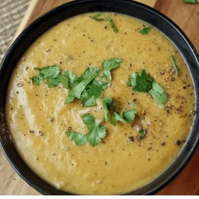 Middle Eastern Twist Pureed Vegetable Soup