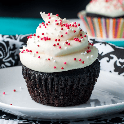 Small Batch Chocolate Cupcakes For Two