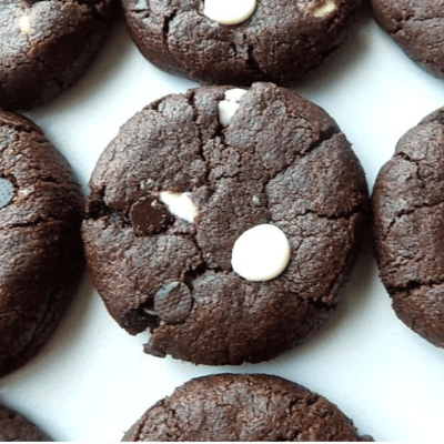 Soft Triple Chocolate Chip Cookies