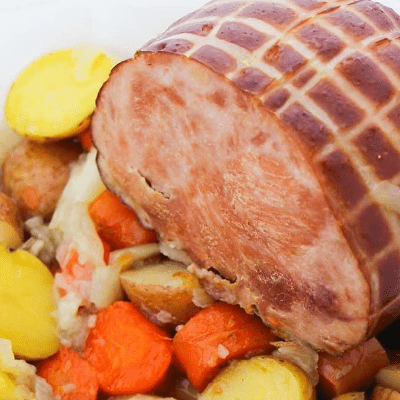 Ham With Vegetable