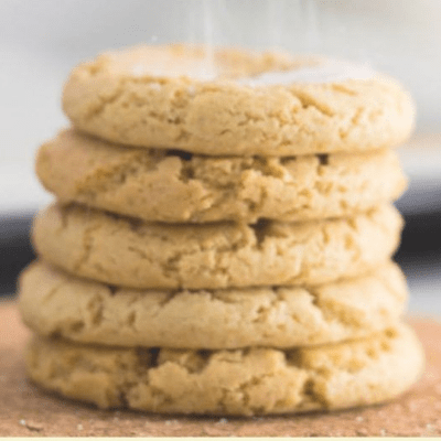 The Easiest Chewy Butter Cookies