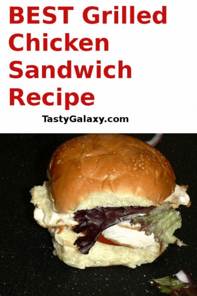 grilled chicken sandwich recipe