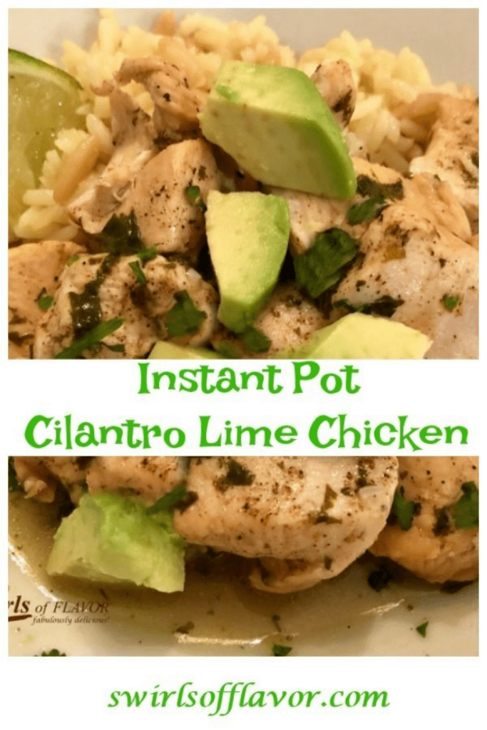 Instant Pot Cilantro Lime Chicken Recipe