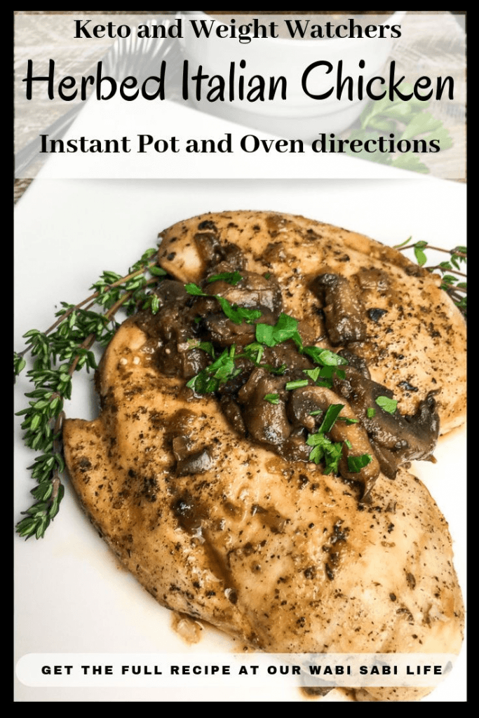 Herbed Italian Instant Pot Chicken Recipe