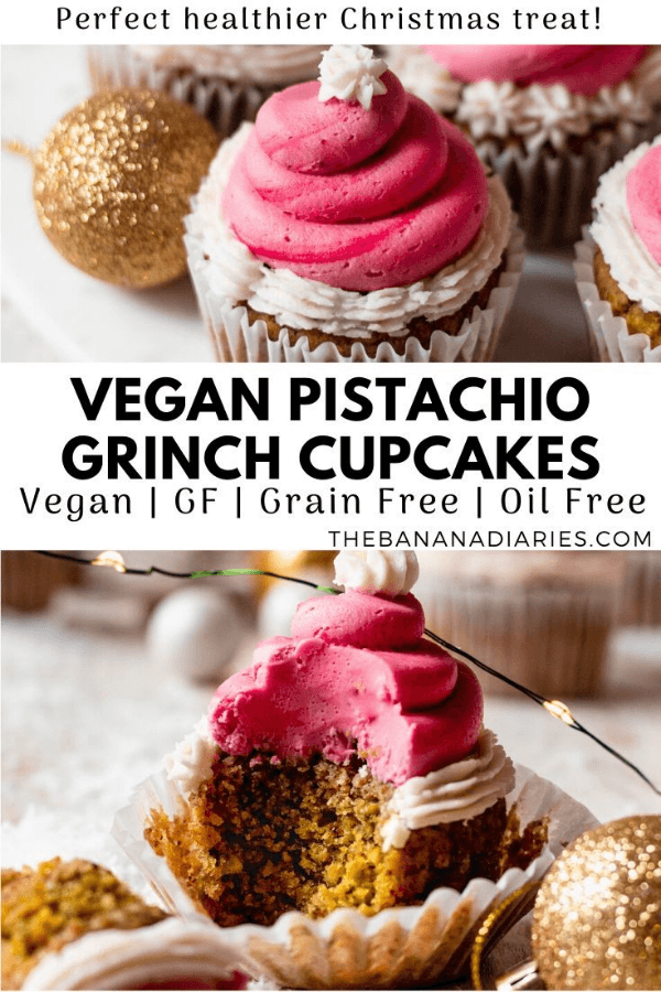 vegan pistachio cupcakes
