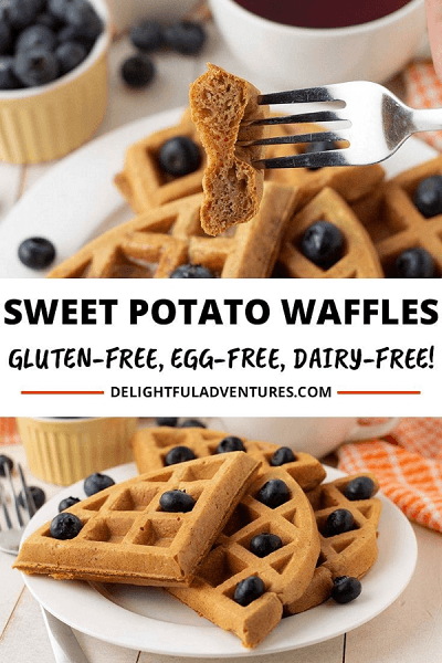 Easy Vegan Breakfast Recipes Sweet Potato Waffles