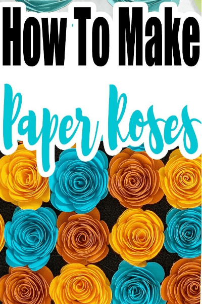paper roses template