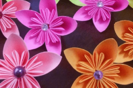 paper flowers tutorial