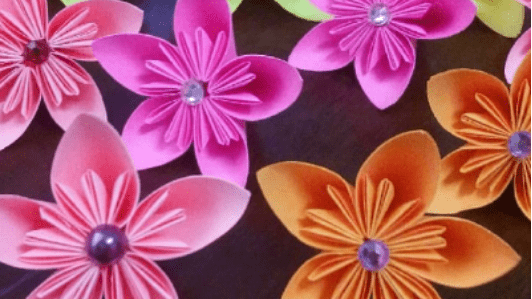 paper flowers tutorial
