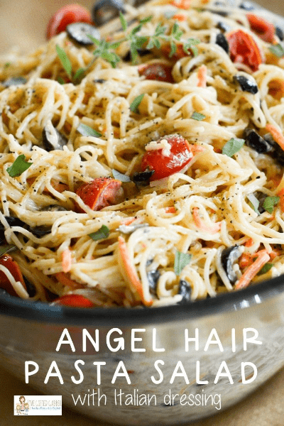 angel hair pasta salad