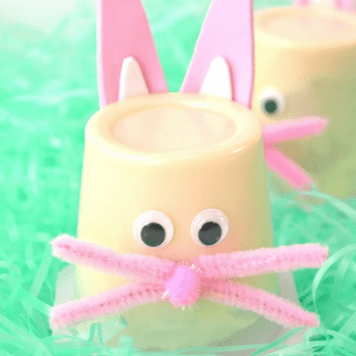 Bunny pudding cup
