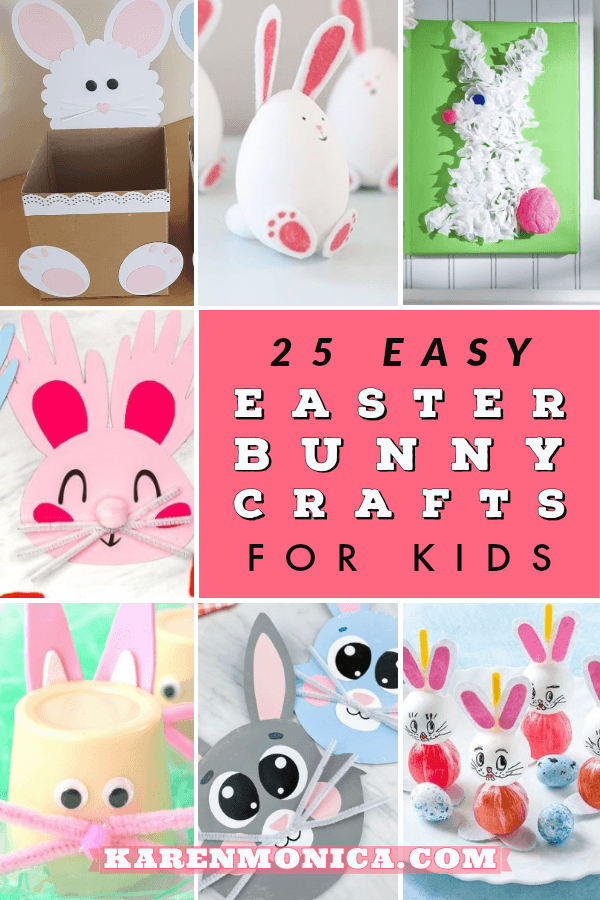 25 Cute Easter Bunny Crafts For Kids
