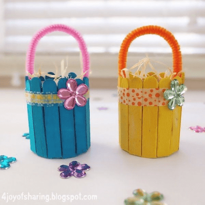 cute and easy Easter basket craft