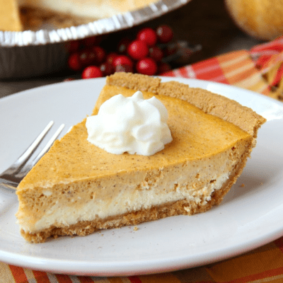 Cheesecake Pumpkin Pie Recipe